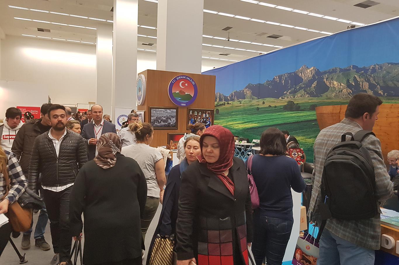 Şırnak Travel Expo Turizm Fuarında Şırnak Travel Expo Turizm Fuarında
